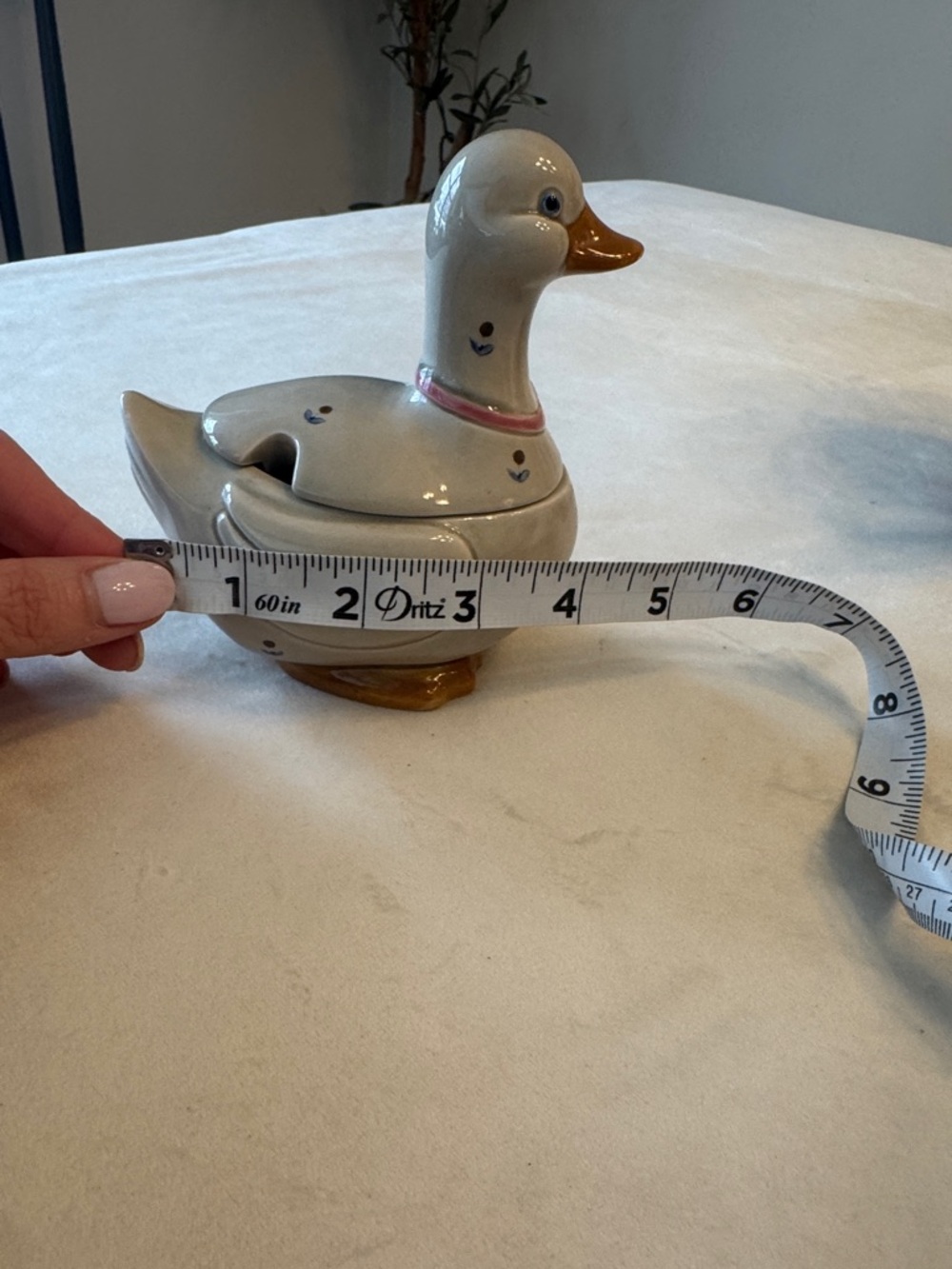 VTG! Otagiri Ceramic Duck Sugar Bowl - Picture 10 of 10
